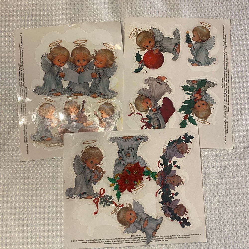 💥  2 for 12 or 4 for 20 💥 Lot of Little Angels Decals